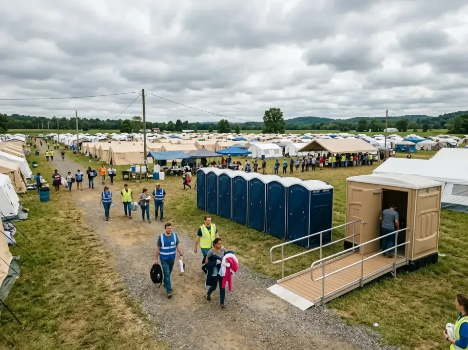 disaster-relief-camp-restrooms-010 — frequently asked questions, Dumpster & Portable Bathrooms Rental in West Lafayette, IN